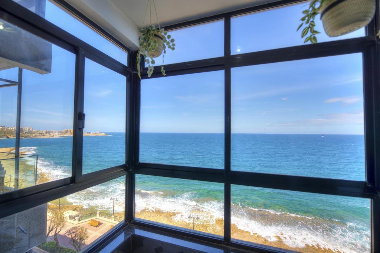 Beautifully Furnished Seafront 4 Bedrooms Goslm-4 Sliema Exteriér fotografie